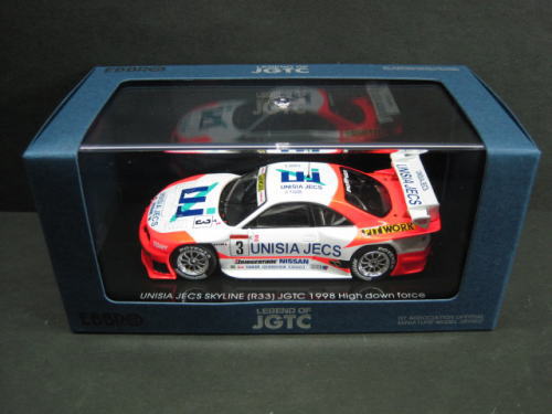 期間限定お試し価格 1 43 エブロ EBBRO UNISIA JECS Skyline JGTC 1998