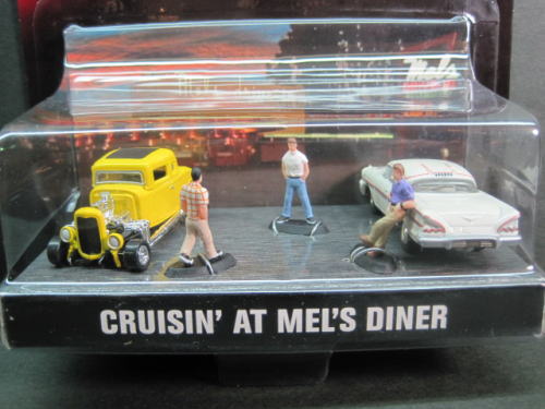 1 64 ジョニー ライトニング Johnnylightning American Graffiti Cruisin At Mel S Diner アメリカン グラフィティ メルズ ダイナー ミニカー アメ車 Opendu17 Fr