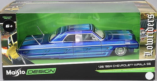 1/26 マイスト MAISTO 1964 Chevrolet Impala SS ブルー シボレー インパラ アメ車 ミニカー
