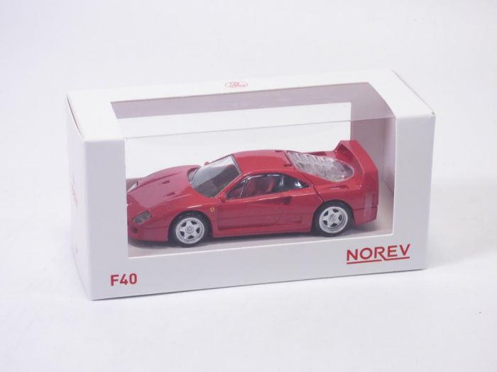 楽天市場】ミニカー NOREV ノレブ 1/12 1987 フェラーリ F40 紺色