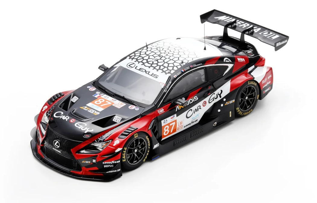 1/18 スパーク SPARK Lexus RC F GT3 AKKODIS ASP TEAM Le Mans 24H 2024 レクサス ミニカー