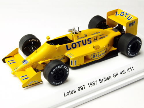 Reve 1/43 Lotus 99T 1987 Japanese GP 6th No11 S.Nakajima 完成品 tf8su2k Altaya 1:43 Satoru Nakajima Lotus 99T #11 formula 1 1987 magfor99T