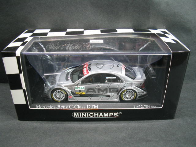 Miniature Minichamps 1/43 Mercedes Classe C DTM 2006 - D. La Rosa #18 (Excellente état)