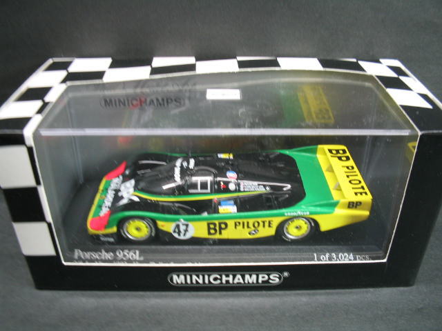 春早割 1 43 ミニチャンプス MINICHAMPS Porsche 956L 24h Le Mans