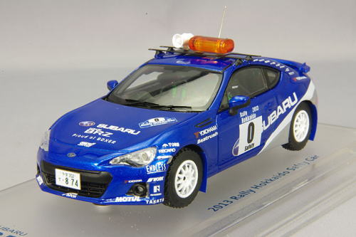 1/43 エニフ ENIF スバル BRZ 2013年 ラリー北海道 セーフティーカー #0 Subaru safety car ミニカー