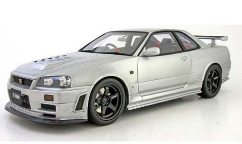 【楽天市場】1/18 OTTO オットー ニスモ スカイライン GT-R (R34) ニスモ Zチューン シルバー Nismo Skyline