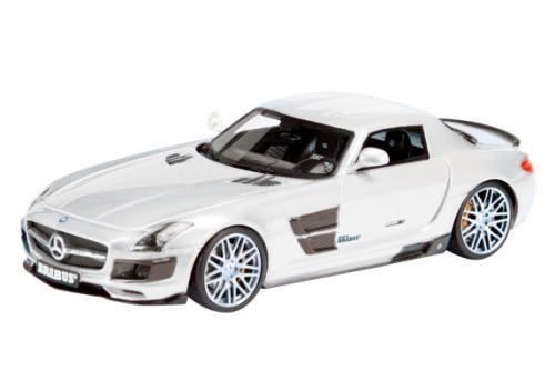 1/43 シュコー Schuco Brabus 700 Biturbo SLS weiss ブラバス ミニカー