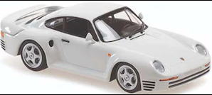 1/43 マキシチャンプス MAXICHAMPS  Porsche 959 1987 White Met ポルシェ ミニカー
