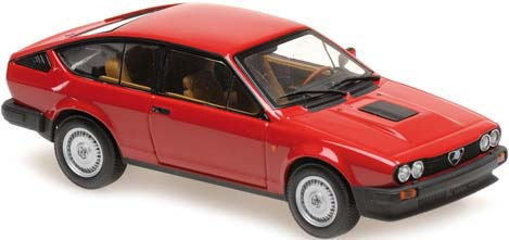 1/43 マキシチャンプス MAXICHAMPS  Alfa Romeo GTV 6 1983 Red アルファ ロメオ ミニカー