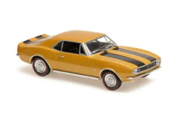 1/43 MAXICHAMPS マキシチャンプス Chevrolet Camaro 1967 Gold シボレー カマロ ミニカー