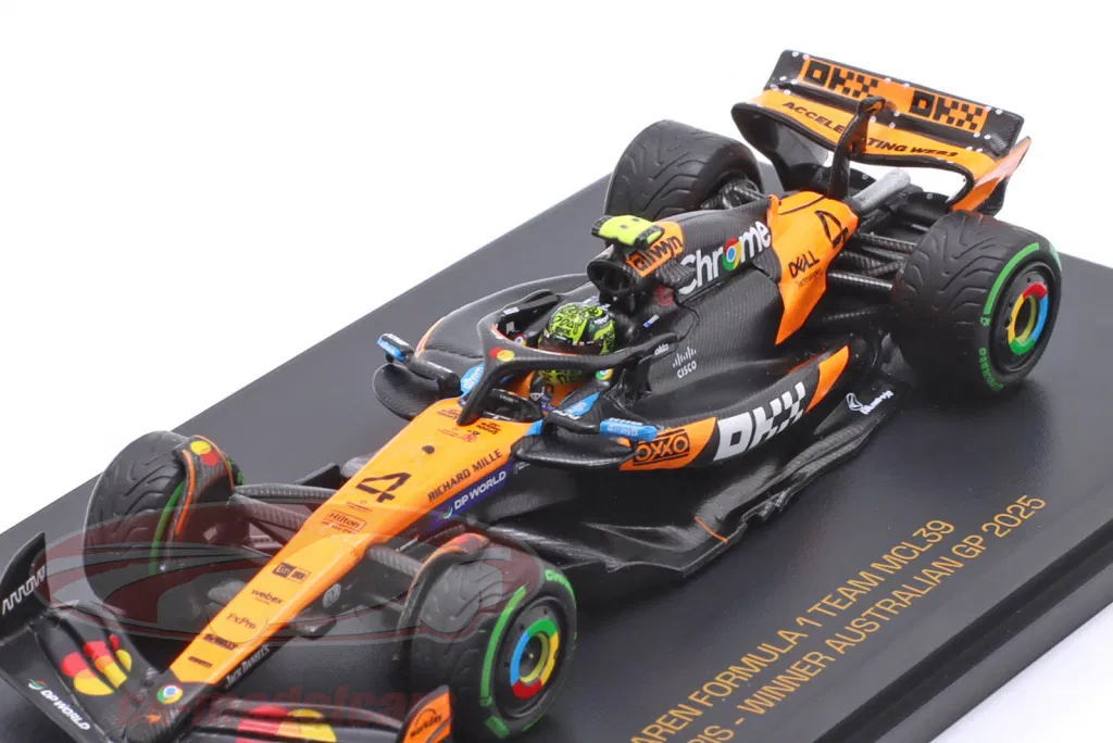 1/64 ミニチャンプス MINICHAMPS McLaren Formula 1 Team MCL39 Lando Norris- Winner Australian GP 2025 マクラーレン オーストラリアGP ミニカー