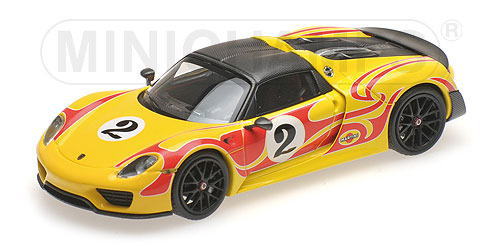 楽天市場】ポルシェ特注 ミニチャンプス 1/43 ポルシェ 918