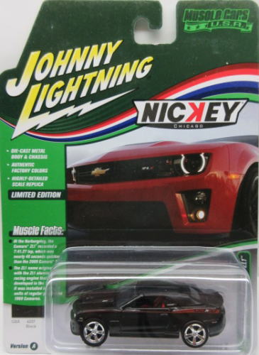 ジョニーライトニング イエスタデイ&トゥデイ シボレーカマロ 1/64