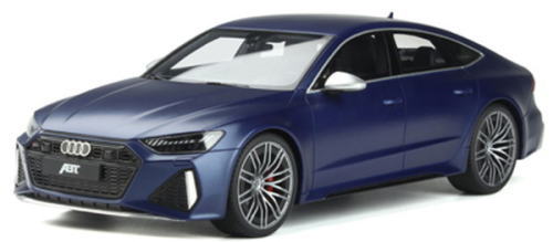 1/18 GT SPIRIT Audi RS7 ABT Sportline マットブルー アウディ アプト ミニカー|R&Bミニカー店