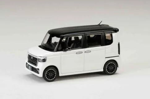 1/43スケールN-BOX ホワイトパール＆ブラック ツートンカラー　ミニカー 楽天市場】HJ 1/43 ホンダ N-BOX プラチナホワイト・パール