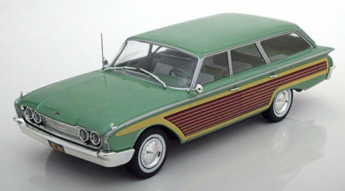 全日本送料無料 1 18 Model Car Group モデルカーグループ Ford Country Squire フォード カントリー スクワイア 1960 メタリックグリーン ウッド ミニカー アメ車 50 Off Mirasport Pt