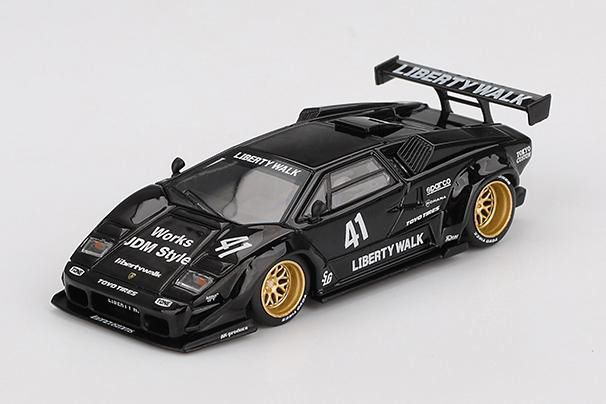 MINI GT LB ランボルギーニ アヴェンタドール GT EVO　2台セット 1/64スケール MINI GT「LB-Silhouette WORKS ランボルギーニ・アヴェン
