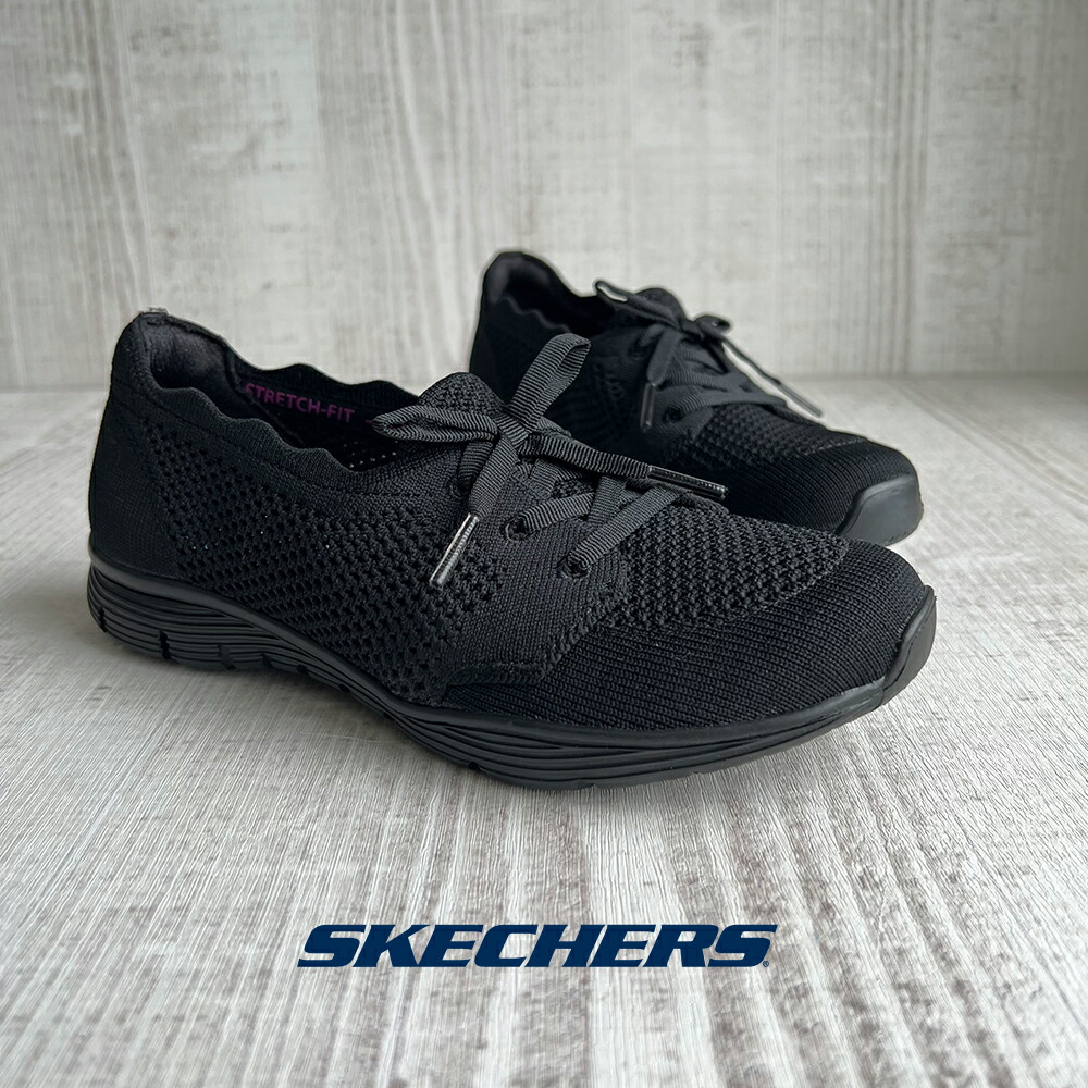 楽天市場】スケッチャーズ 100264-bbk レディース スニーカー SKECHERS