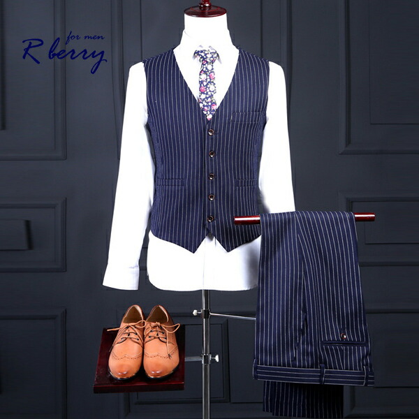 パーティードレス モテ男のお洒落セレモニースーツ 結婚式 ジャケット ベスト パンツの3点セット フォーマルもカジュアルもok パーティードレス モテ男のお洒落セレモニースーツ 結婚式 ジャケット ベスト パンツの3点セット フォーマルもカジュアルもok