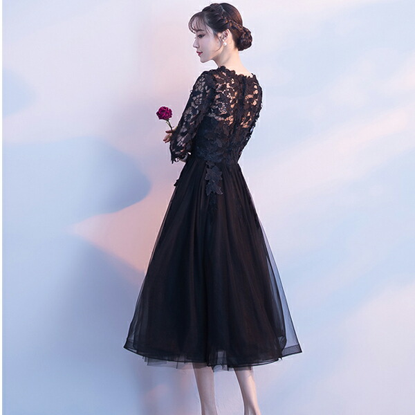 パーティードレス 結婚式 袖あり 演奏会 袖付き 同窓会 大きいサイズ有 ワンピース 成人式 パーティードレス 結婚式 袖あり 演奏会 袖付き 同窓会 大きいサイズ有 ワンピース 成人式