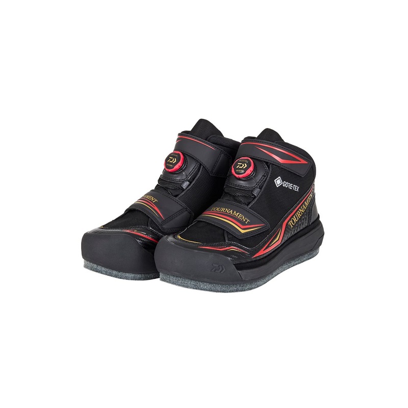 ダイワ TM-2601G トーナメント GORE-TEX シューズ スパイクフェルト レッド 25.5cm | 釣具 釣り フィッシング 21,542円