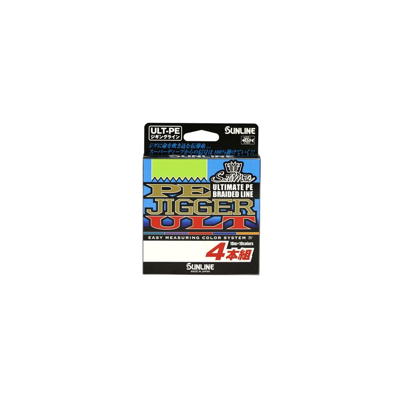 サンライン ソルティメイト PEジガーULT 4本組 600m 0.6号/10lb | 釣具 釣り フィッシング