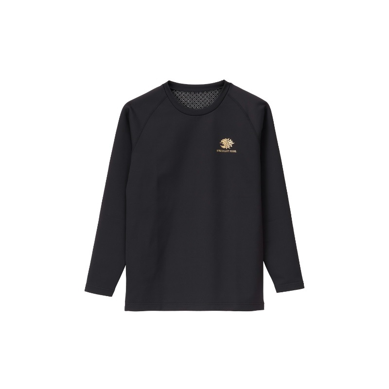 サンライン 【在庫限り特価】 SUW-04209 TERAX HOTクルーネックアンダーシャツ LL ゴールド / 釣具 釣り フィッシング