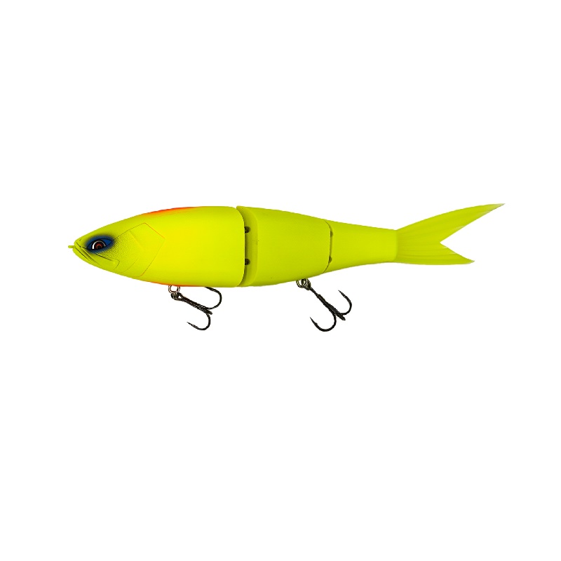 ガラパゴス(Galapagos) グレイス280F #15 マットチャート ビッグベイト スイムベイト ジョイント 3連 S字 フローティング バス シーバス | 釣具 釣り フィッシング