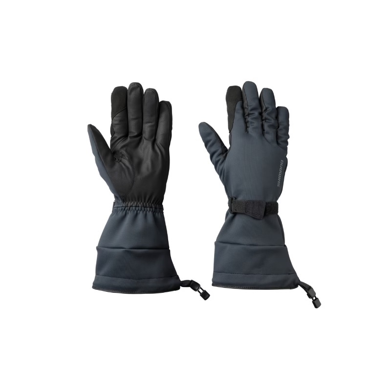 【先着限定最大7,500円OFFクーポン 7/18～】シマノ GL-086W 防水 グローブ エクストラホット ロング XL ブラック | 釣具 釣り フィッシング｜つり具のブンブン　店