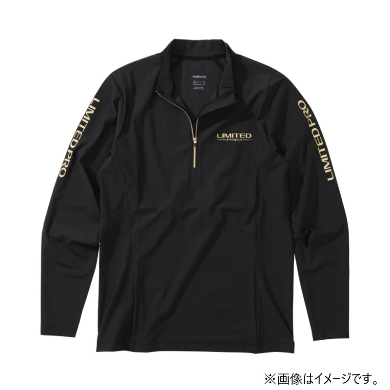 シマノ　リミテッドプロ　ハーフジップ　長袖シャツ　Lサイズ 楽天市場】【鮎】【シマノ】リミテッドプロ ウォーターリペル