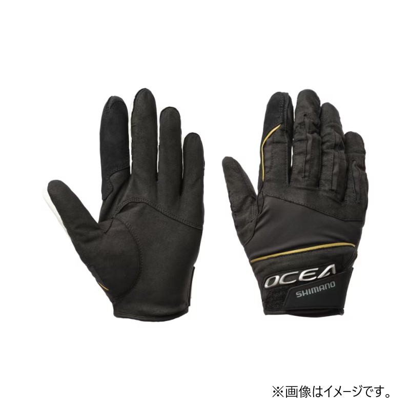 シマノ GL-062Y 05オシア キャスティングプロ グローブ L ブラック | 釣具 釣り フィッシング