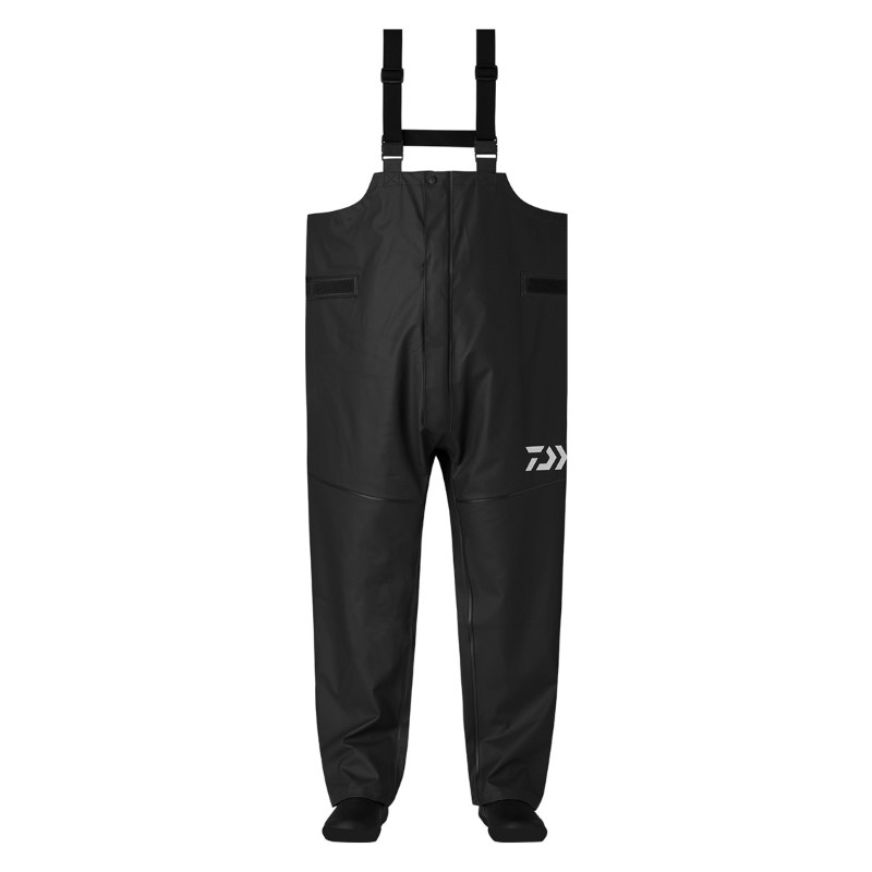 ダイワ DR-6225P オーシャンレインサロペット ブラック 2XL | 釣具 釣り フィッシング
