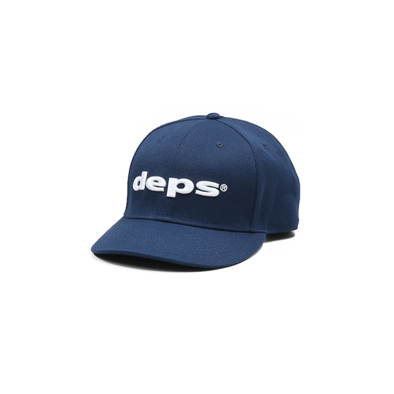 デプス deps ロゴキャップ ネイビー x ホワイト | 釣具 釣り フィッシング
