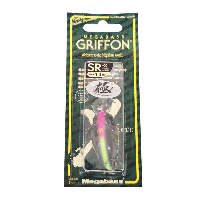 楽天市場】メガバス MR-Xグリフォン クリスタルシャッド | 釣具 釣り