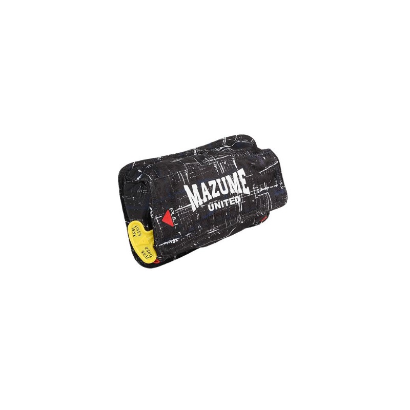 【先着限定最大7,500円OFFクーポン 7/18~】オレンジブルー MZLJ-776 mazume インフレータブルポーチ(ウエストバッグ用) ブラックカスリ / 釣具 釣り フィッシング|つり具のブンブン 店