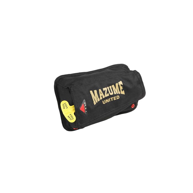 オレンジブルー MZLJ-775 mazume インフレータブルポーチ(ウエストバッグ用) ブラック / 釣具 釣り フィッシング