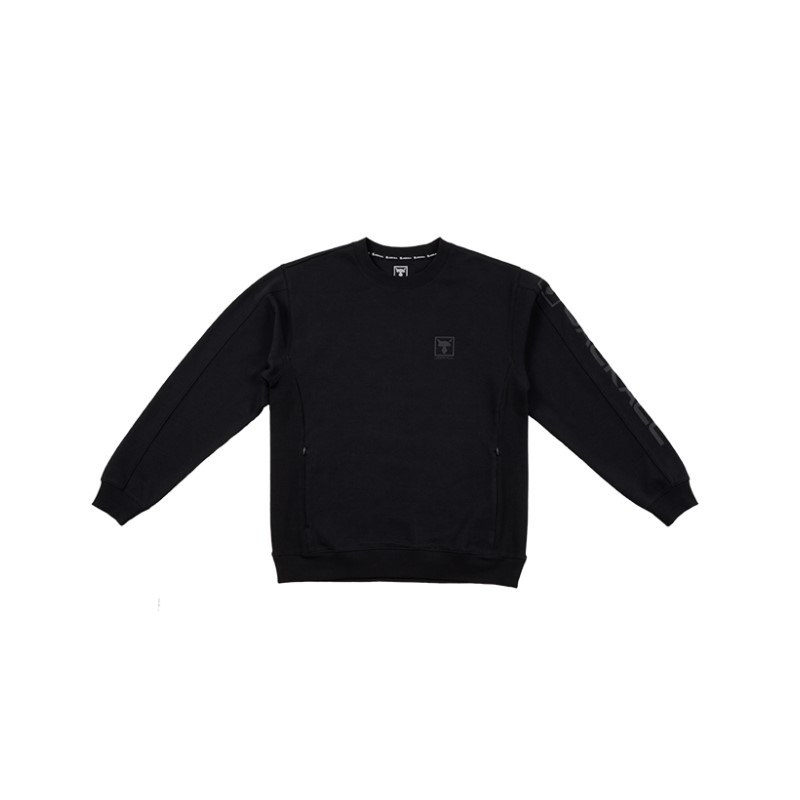 ジャッカル クルーネックスウェット XXL ブラック | 釣具 釣り フィッシング