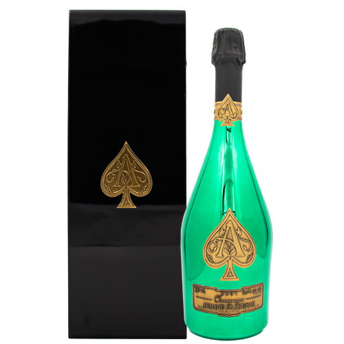 Armand de Brignac 緑色シャンパン 750ml 楽天市場】アルマン ド ブリニャック グリーン マスターズ