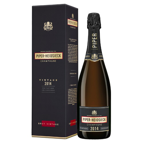 PIPER-HEIDSIECK シャンパーニュ ブリュット 2本 楽天市場】パイパー エドシック ブリュット ヴィンテージ 2014