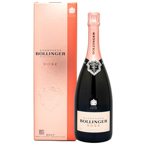 BOLLINGER ROSE ボランジェロゼ　シャンパン 楽天市場】【送料無料】 シャンパーニュ ボランジェ ロゼ NV 正規 箱付