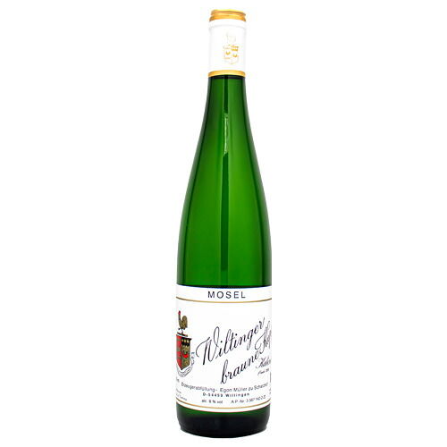 【正規輸入品】 エゴン ミュラー ヴィルティンガー ブラウネ クップ カビネット 2023 750ml 白ワイン ドイツ モーゼル やや甘口 送料無料 ギフト対応可 ラッピング 誕生日 プレゼント お祝い [[wrap03]