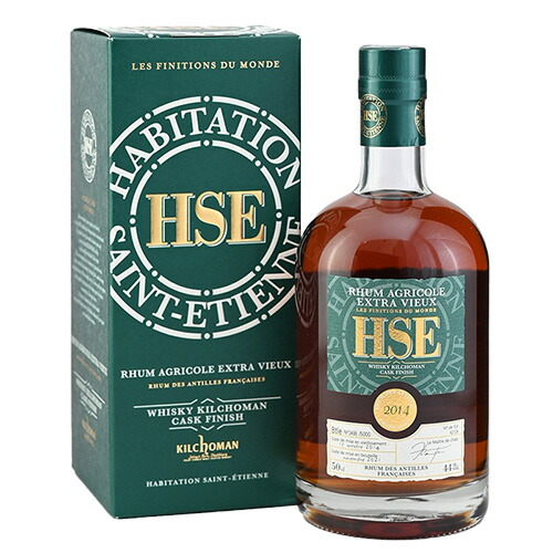 HSE サンテティエンヌ ラム エクストラ ビュー キルホーマン カスクフィニッシュ 2014 44% 500ml 箱付 スピリッツ ラム フランス マルティニーク ギフト対応可 ラッピング 熨斗 誕生日 プレゼント お祝い [[wrap03][wrap04]