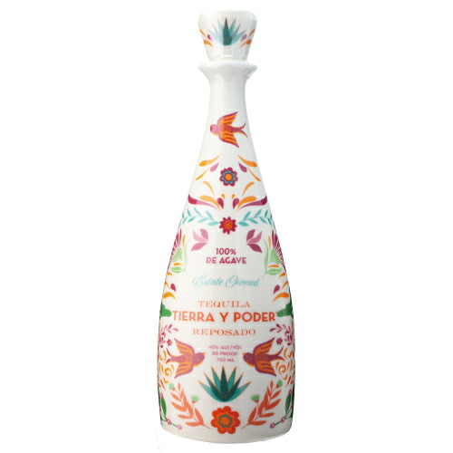 ティエラ イ ポデール レポサド 40% 750ml 箱なし スピリッツ テキーラ メキシコ ギフト対応可 ラッピング 誕生日 プレゼント お祝い [[wrap03]｜SAKE People
