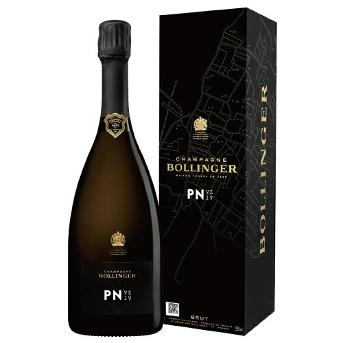 ボランジェ PN VZ 19（ピー・エヌ ヴィ・ゼッド 19）MV 750ml 箱付 ブリュット シャンパン 送料無料 ギフト対応可 ラッピング 熨斗 誕生日 プレゼント お祝い [[wrap04]
