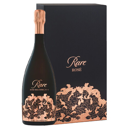レア シャンパーニュ レア ロゼ 2014 750ml 箱付 ブリュット シャンパン 送料無料 ギフト対応可 ラッピング 熨斗 誕生日 プレゼント お祝い [[wrap04]｜SAKE People
