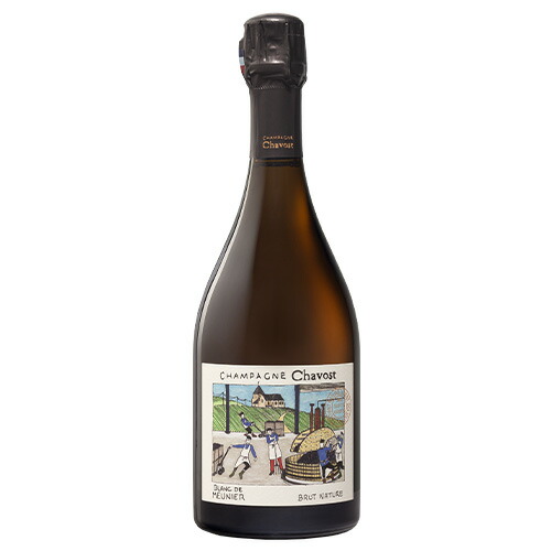 シャヴォスト ブラン ド ムニエ NV（2023） 750ml 箱なし ブリュット ナチュール シャンパン ギフト対応可 ラッピング 誕生日 プレゼント お祝い [[wrap03]｜SAKE People