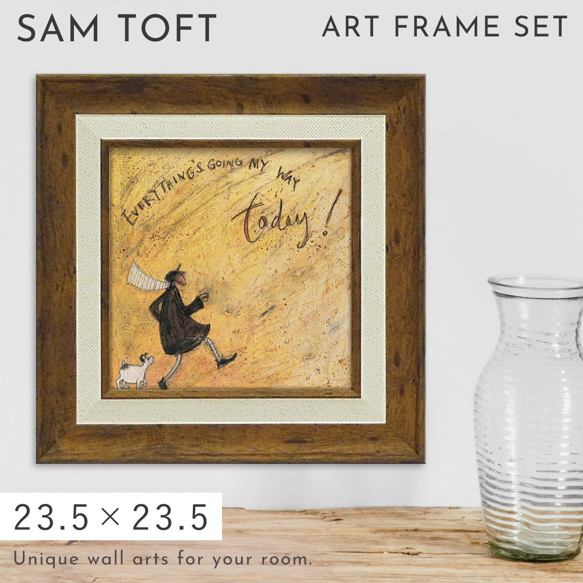 サムトフト 絵画 新品 ジャストワンモアヒル ゲル加工 アート