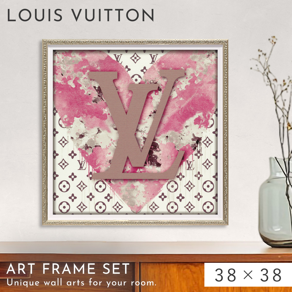 楽天市場】【5％OFF＋最大P38倍】アートパネル LOUIS VUITTON