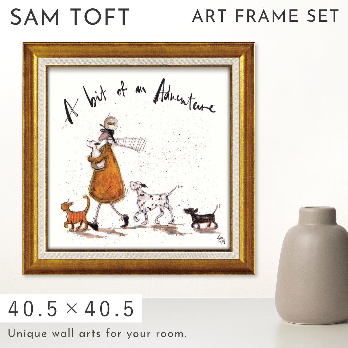 絵画 サムトフト「3人でお茶」 犬 アートフレーム Amazon.co.jp: 絵画 サムトフト「3人でお茶」 犬 アートフレーム