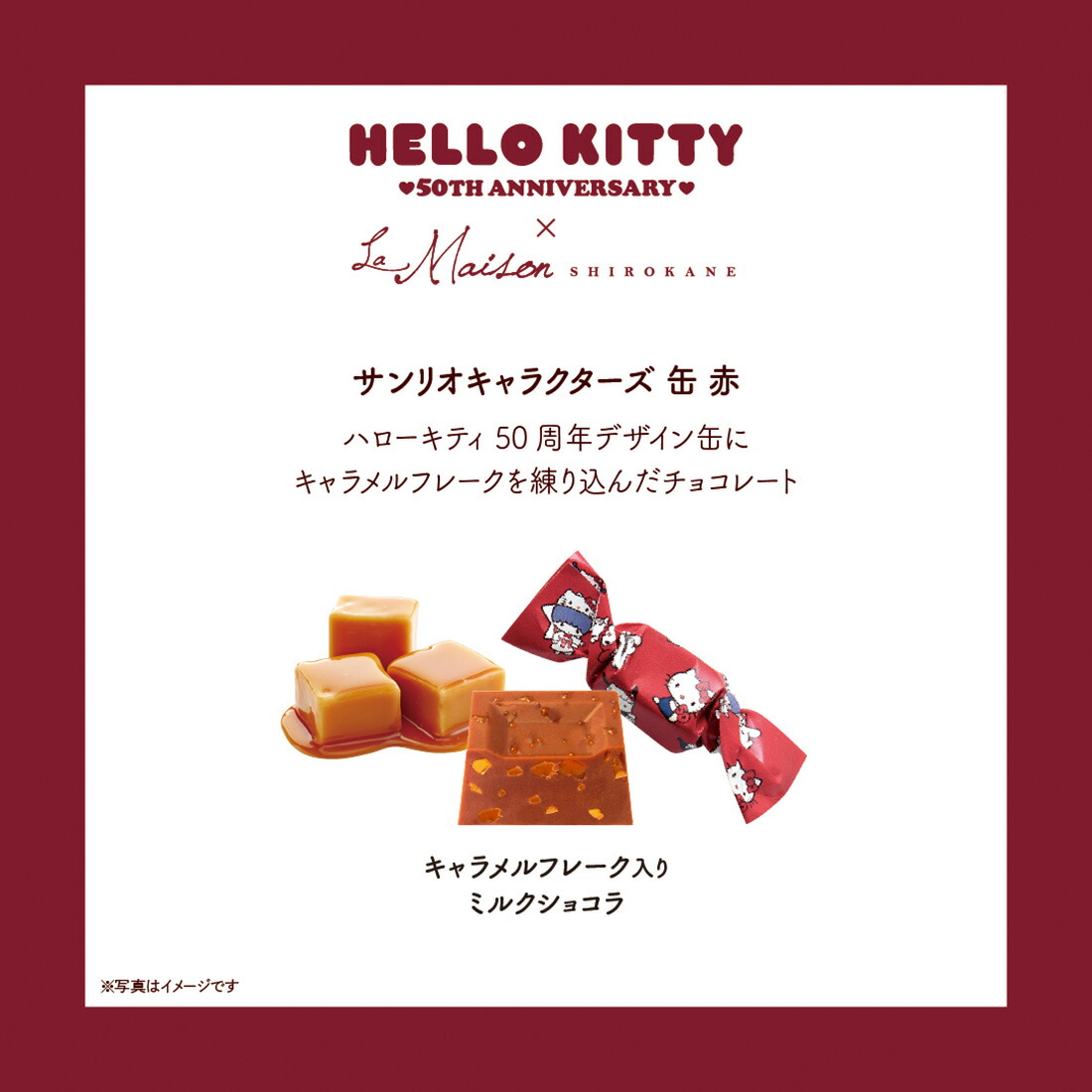 A配送】ハローキティ50th Anniversary×ラ・メゾン白金 サンリオ